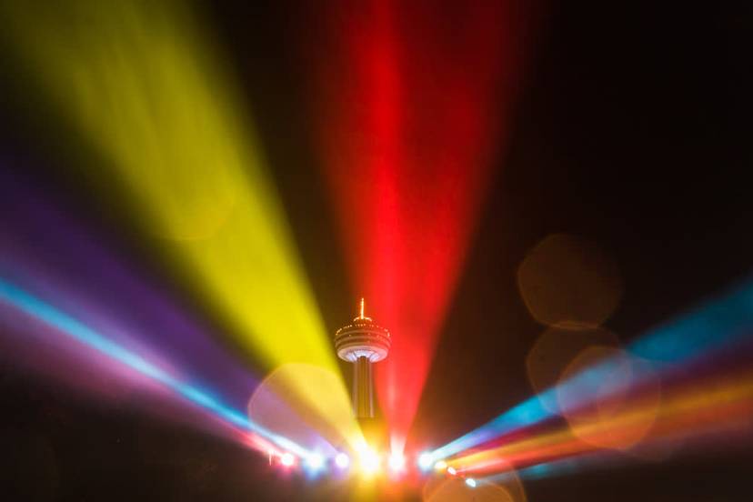 Illumination Tower in Niagara Falls