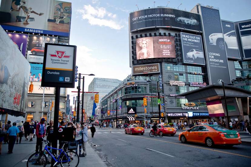 Dundas Square Daytime