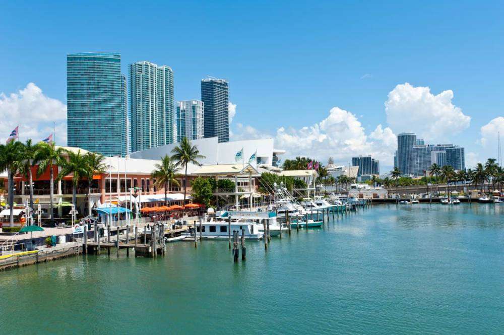 Bayside Marketplace in Miami, Florida