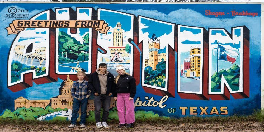Greetings from Austin Mural in 2024