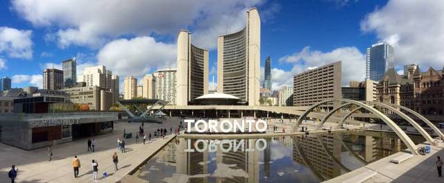 Toronto City Daytime Skyline
