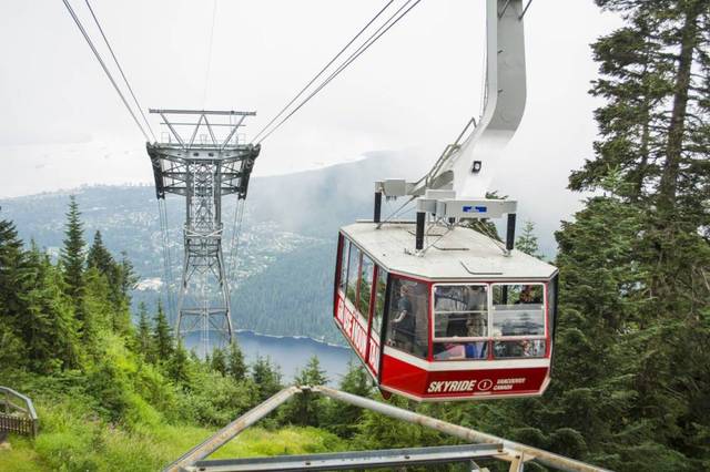 Vancouver Grouse Mountain Small Group Express + Skyride, Peak Chairlift, Lumberjacks & Wildlife Reserve image 2