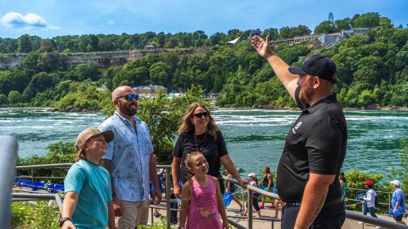 Guide with guests on Niagara Falls USA Day Tour.jpg