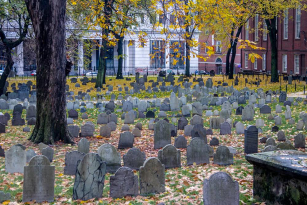 Granary Burying Ground in 2024