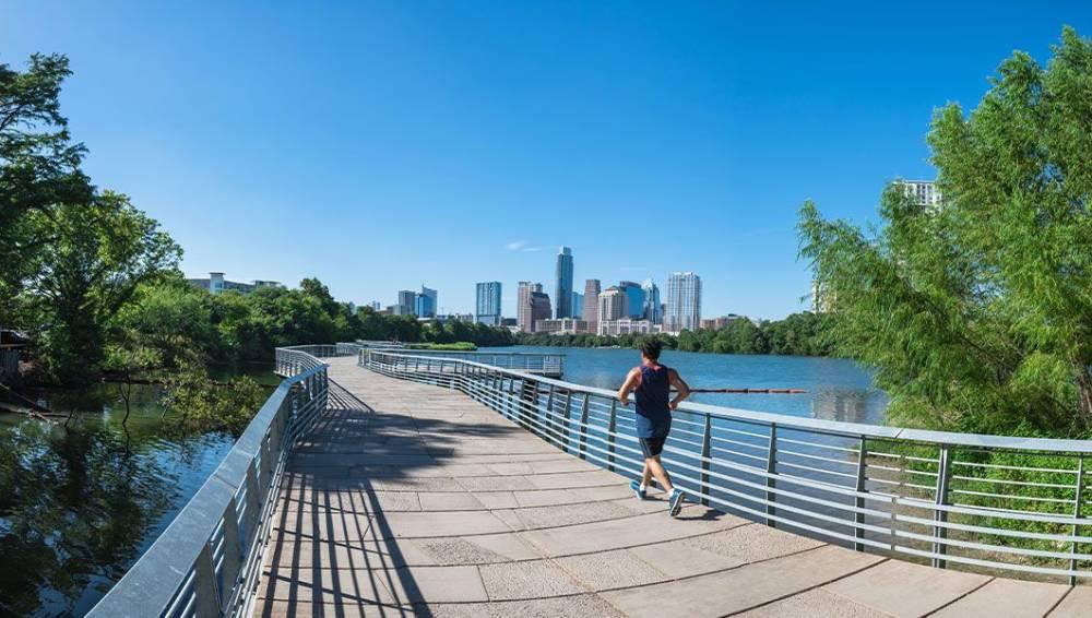 Lady Bird Lake Boardwalk in 2024