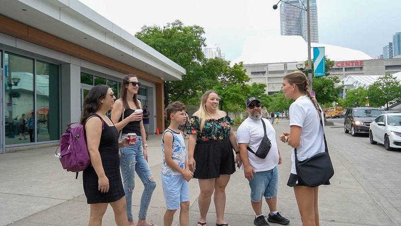 Tourist on Best of Toronto Small Group Tour.jpg