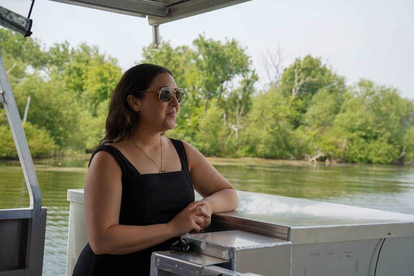 Woman enjoying Best of Toronto Walking Tour.jpg