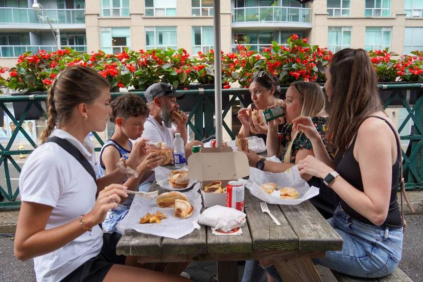 Tourist on Best of Toronto Walking Tour.jpg