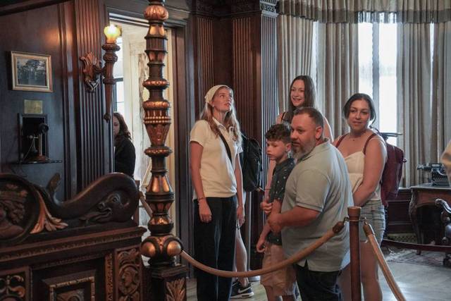 Tourist at Casa Loma with SeeSight Guide.jpg