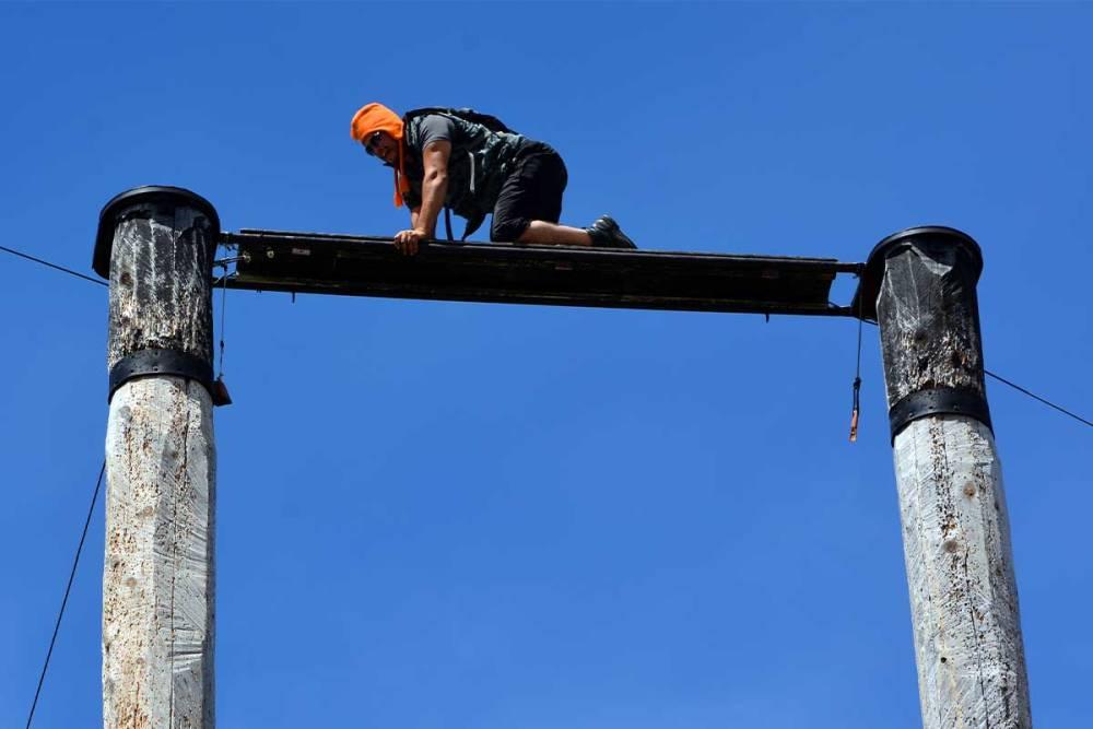 Lumberjack Show at Grouse Mountain in 2024