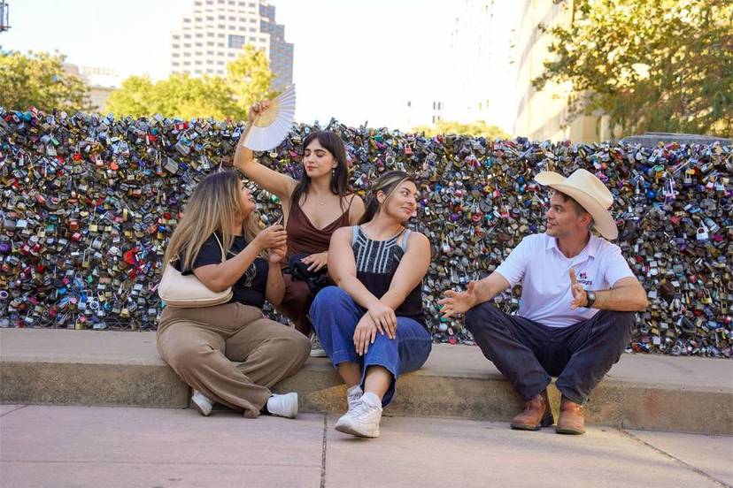 Kallison Love Lock Bridge Food Tour