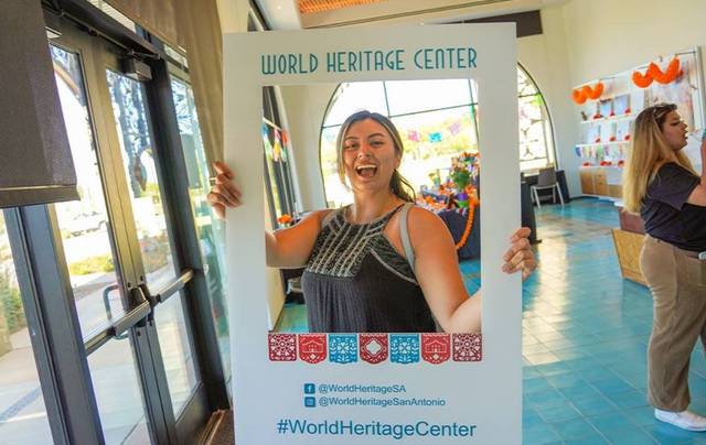 Guests at World Heritage Center