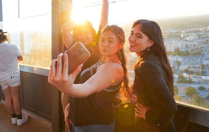 Sun Set at the Tower of Americas